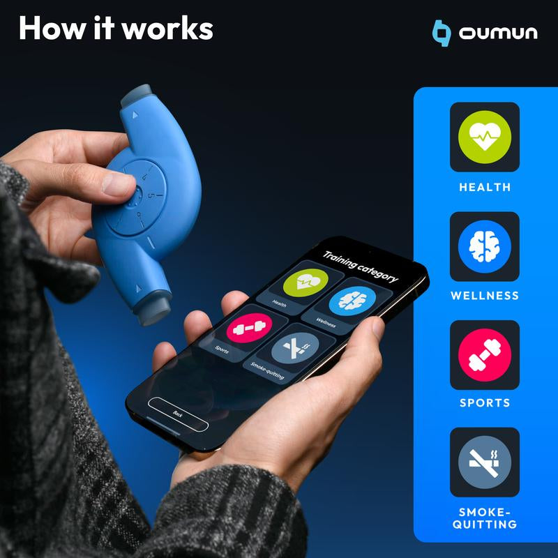 Ai-Powered Breathing Trainer - Oumua