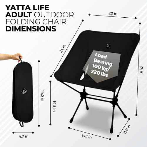 Yatta Life Ultralight Folding Camping Chair My Store
