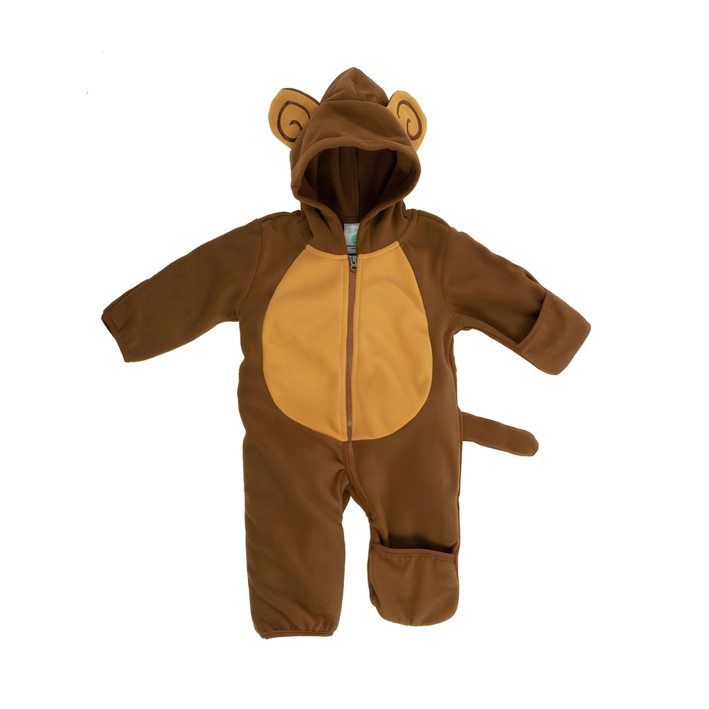 Cuddle Club Monkey Fleece Baby Bodysuit My Store