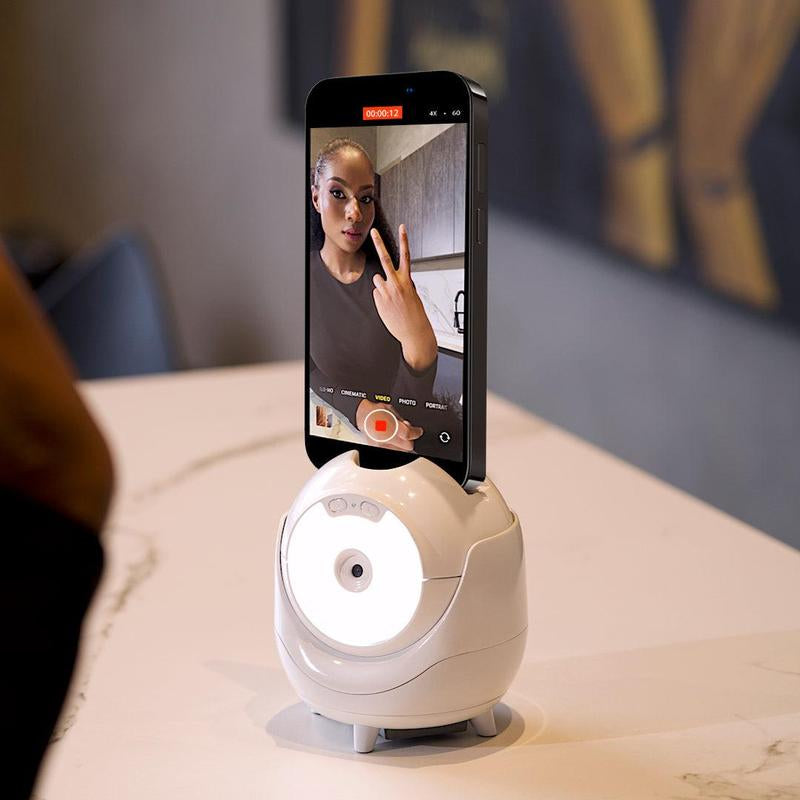 STAR TRACKER 2.0 AI-FACE TRACKING for CONTENT CREATION with BUILD-IN LIGHTS