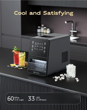 Ecozy Nugget Ice Maker with ErgoScreen & Self-Cleaning My Store