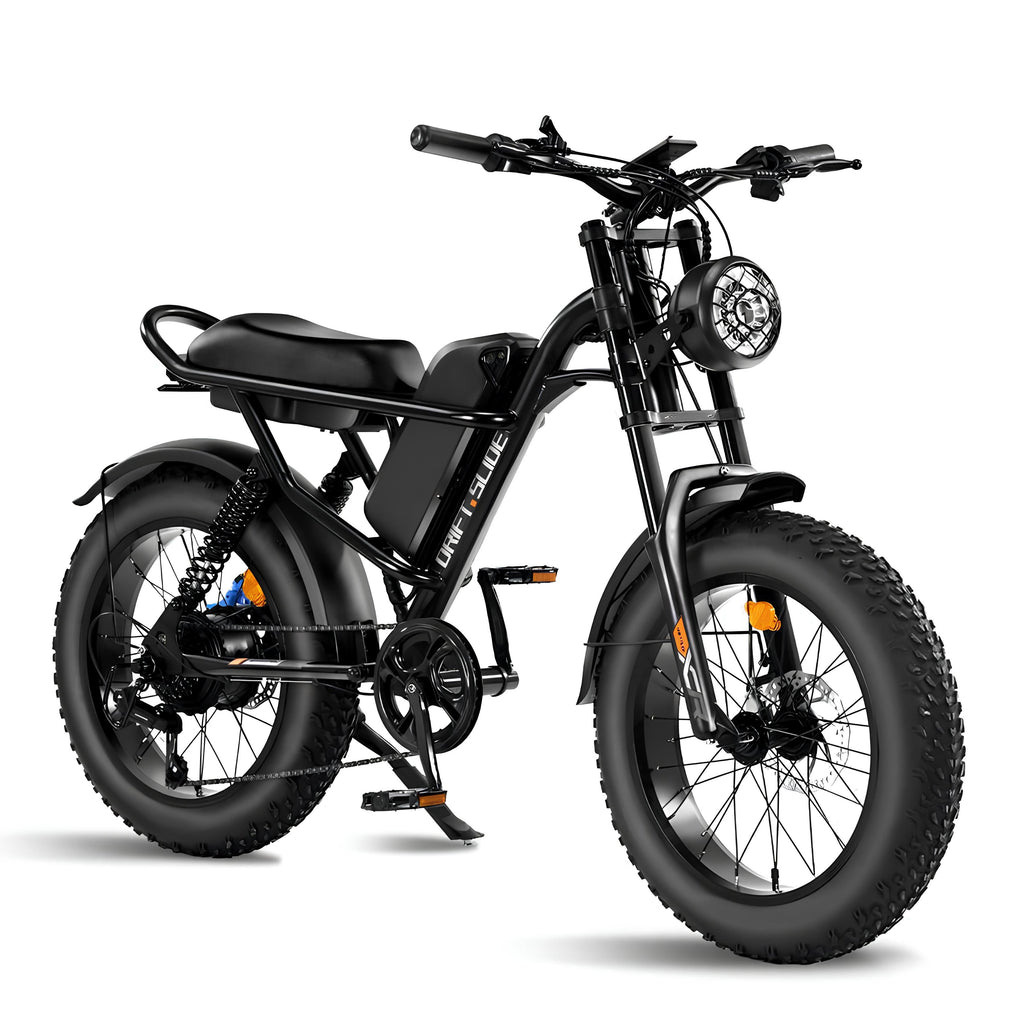J1 1500W Electric Bike with Thick Tires & Full Suspension My Store